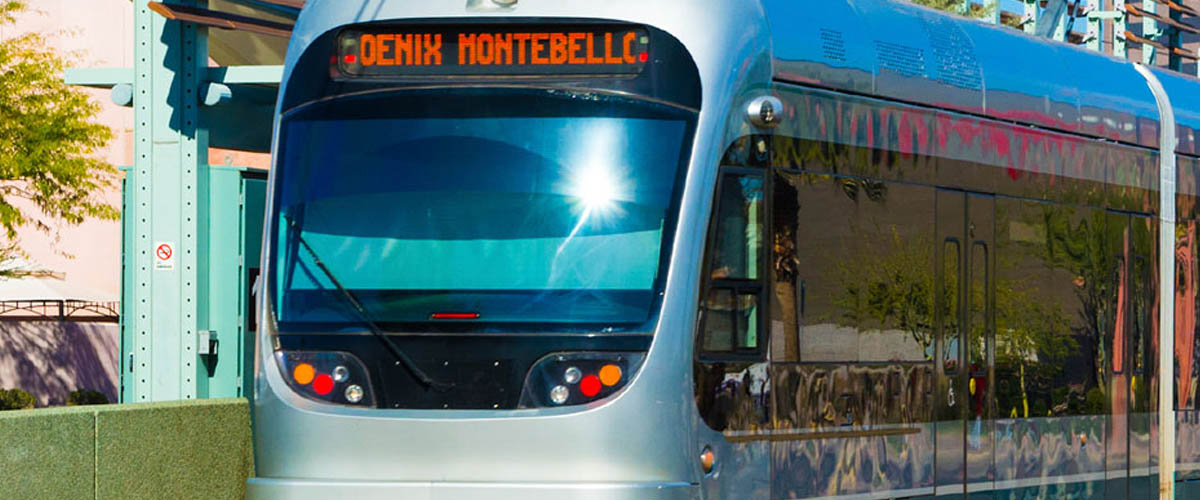 The Valley Metro Rail, a 29.8-mile light rail system that serves the cities of Phoenix, Tempe and Mesa in Arizona.